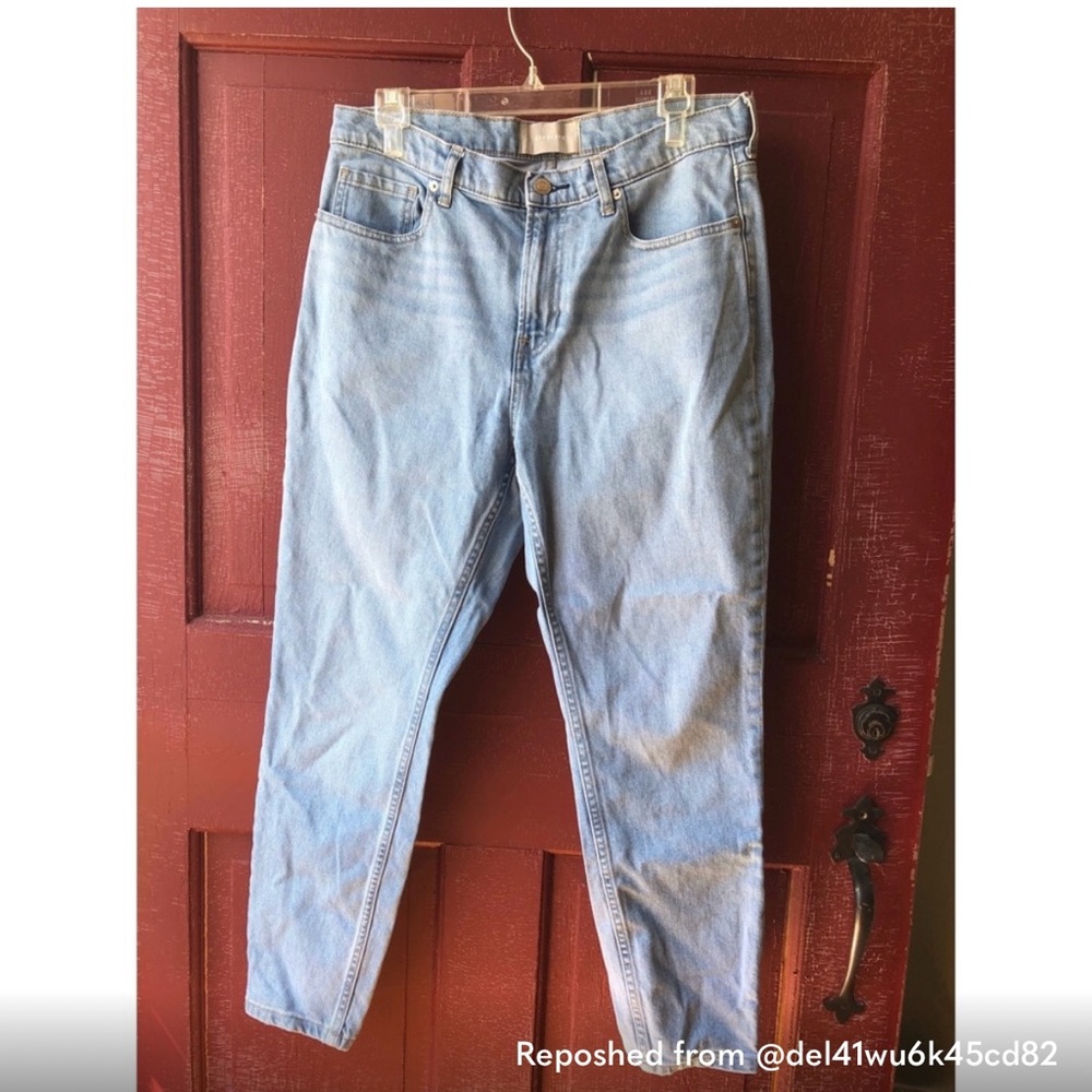 Everlane light wash jeans 31 ankle